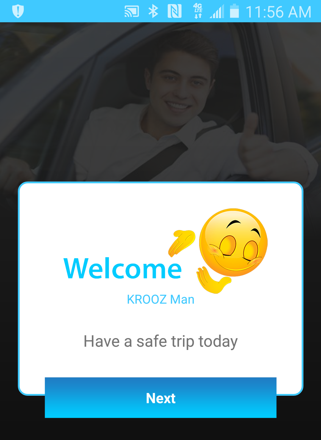Welcome Krooz Driver