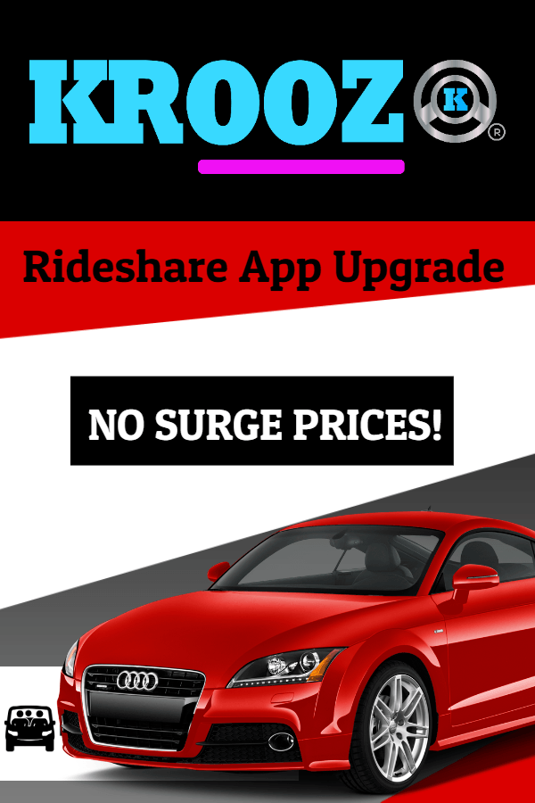 krooz Rideshare No Surge Price